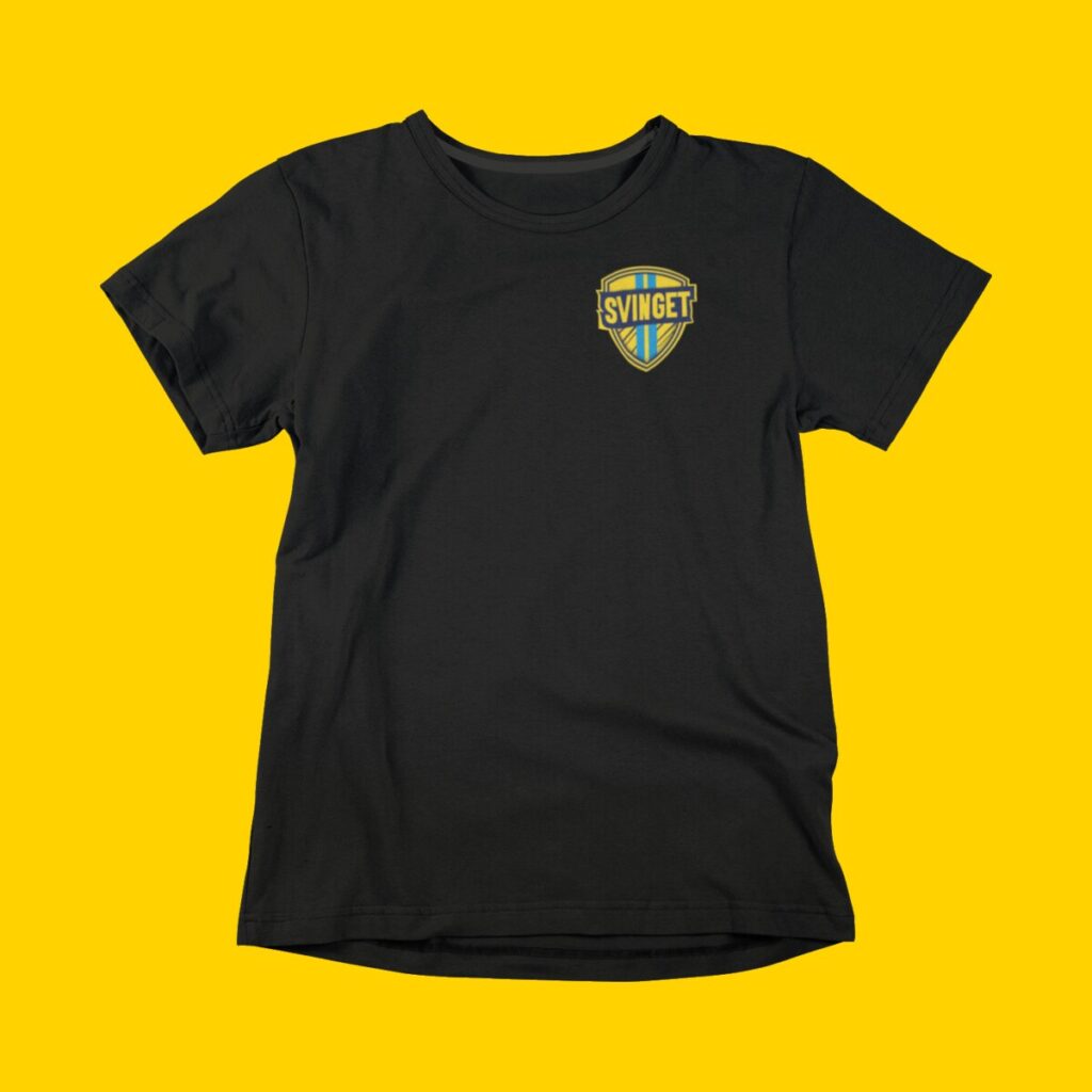 Sort T-shirt